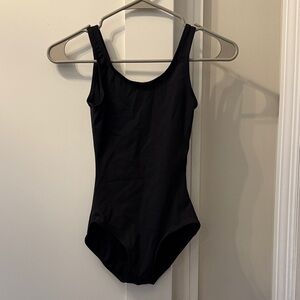 Capezio black leotard XS